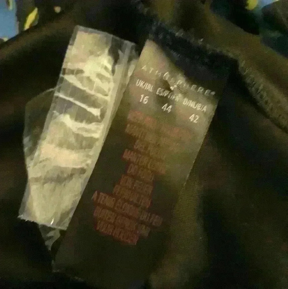 Atmosphere high neck  beach sleeveless backless blue printed midi dress 16 - Picture 4 of 4